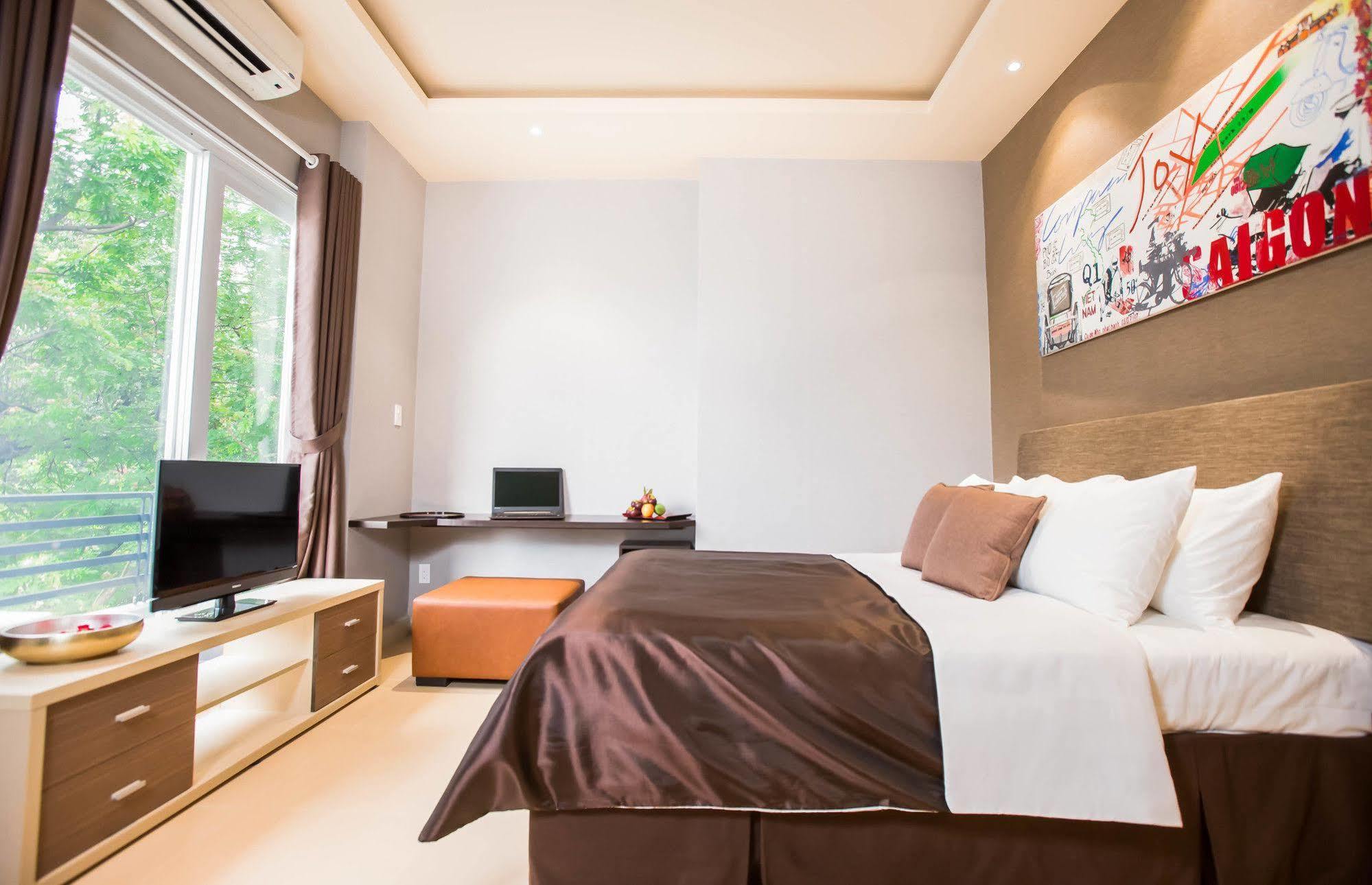 Aparthotel Compass Living Joy Ho Či Minovo Město Exteriér fotografie